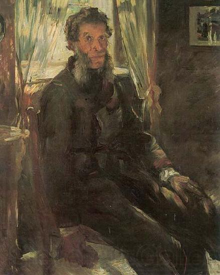 Lovis Corinth Portrat des Ohm Friedrich Corinth Norge oil painting art